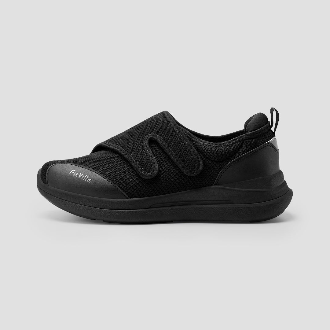 FitVille Men's Diabetic Shoes – EasyTop V1