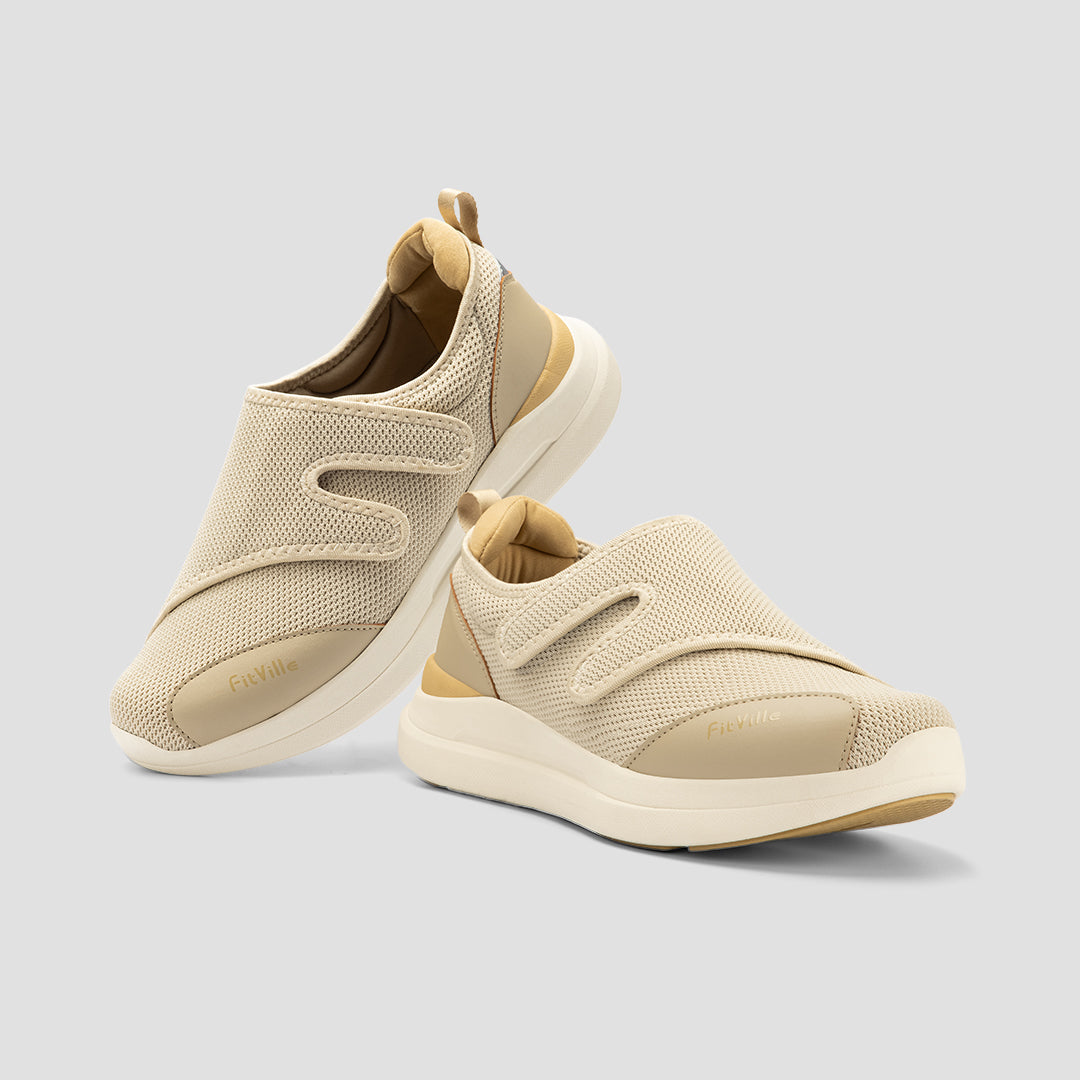 FitVille Men's Diabetic Shoes – EasyTop V1