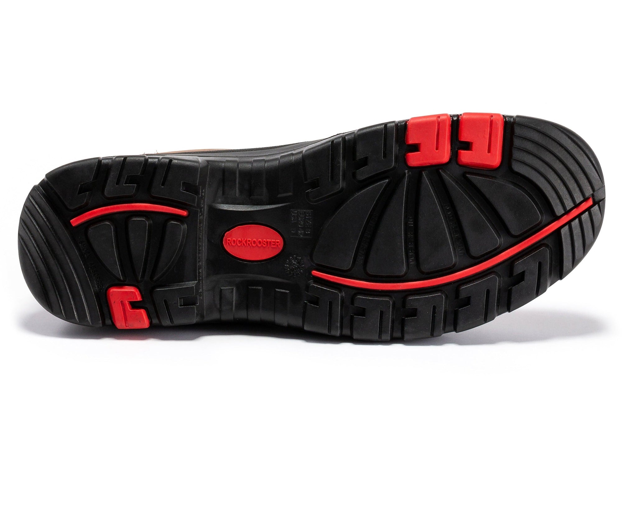 ROCKROOSTER Men’s 6-Inch Pull-On Work Boots – Soft Toe, Water-Resistant Leather, Slip & Heat Resistant, EH Rated, ASTM F2892-18 (Model: AK-224 Lumen, Brown)