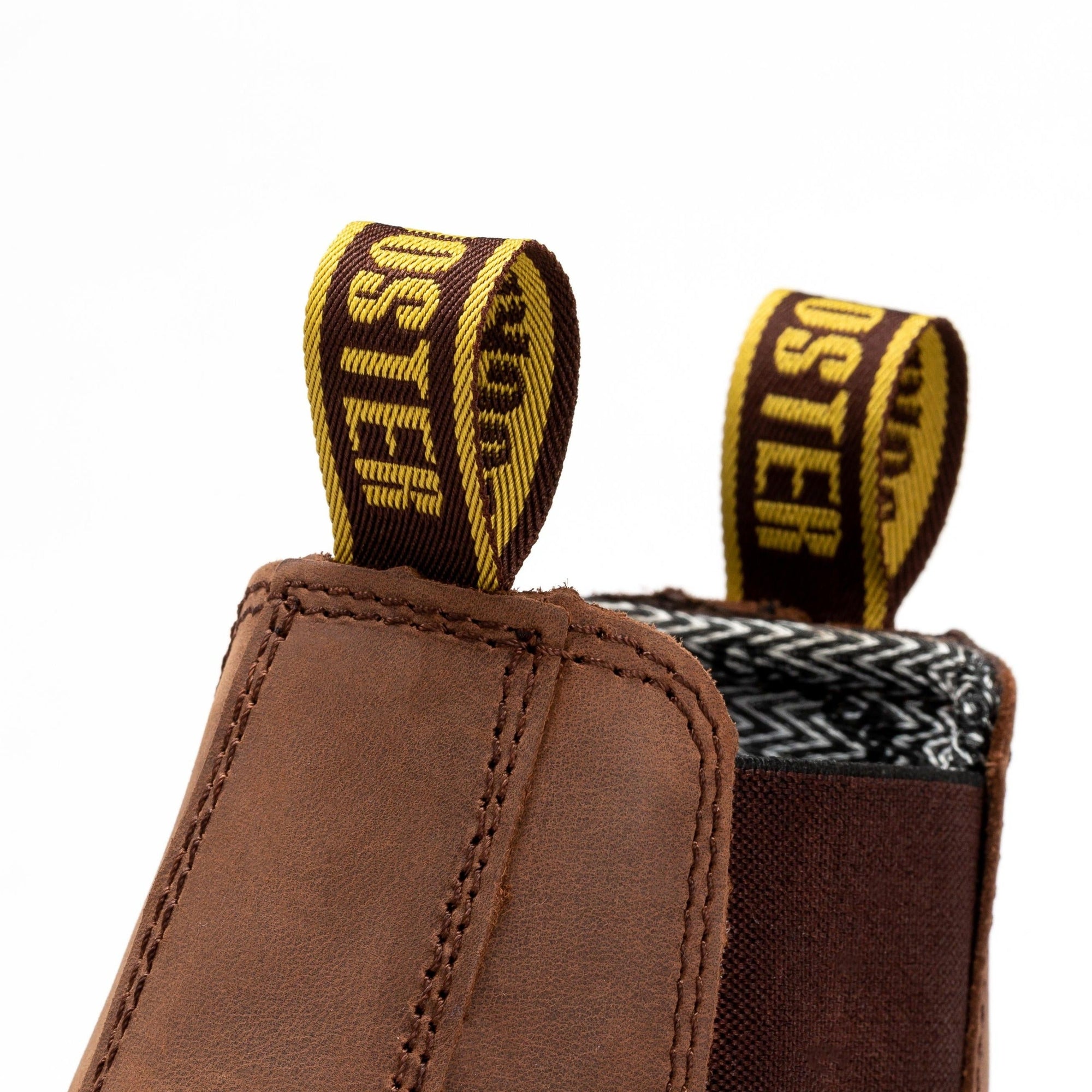 ROCKROOSTER Men’s 6-Inch Pull-On Work Boots – Soft Toe, Water-Resistant Leather, Slip & Heat Resistant, EH Rated, ASTM F2892-18 (Model: AK-224 Lumen, Brown)