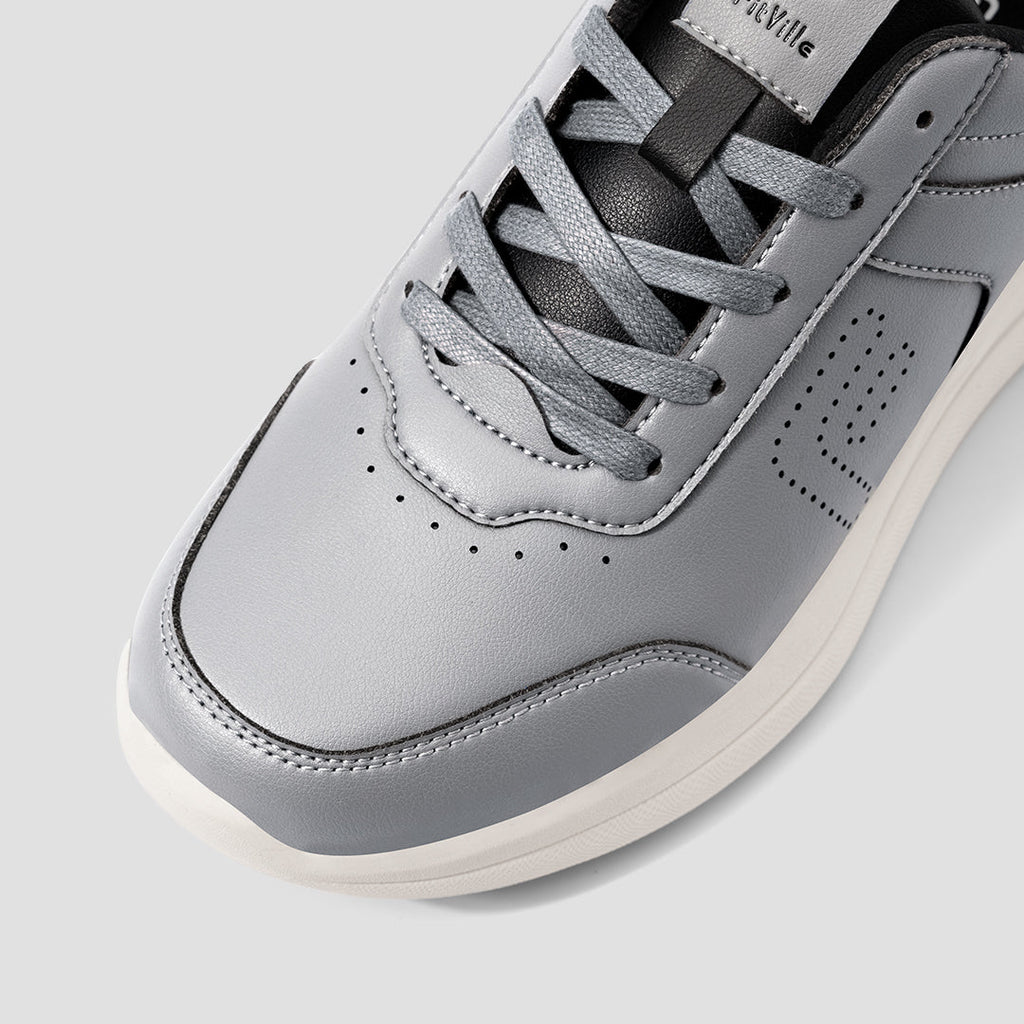 FitVille BriskWalk Deluxe V1 – Men’s Business Casual Lace-Up Sneakers