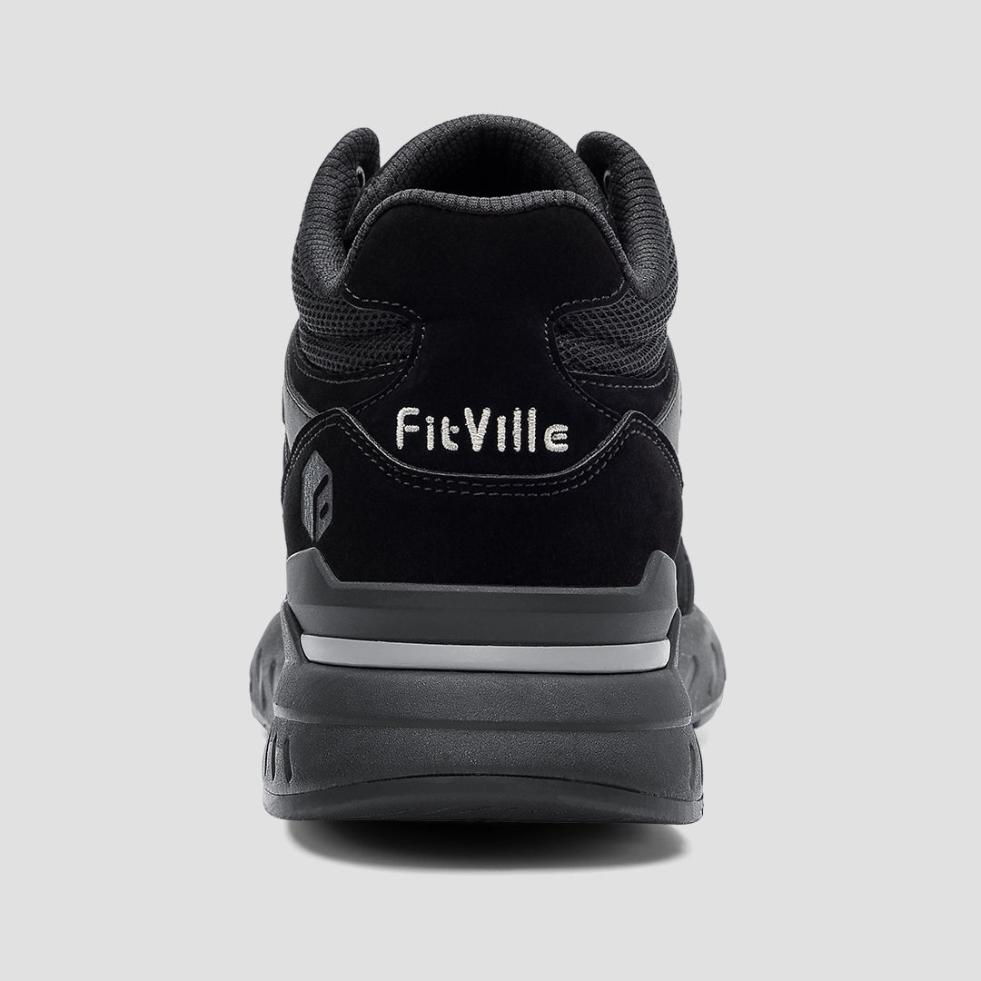 FitVille Men’s High-Top Rebound Core Walking Sneakers V4
