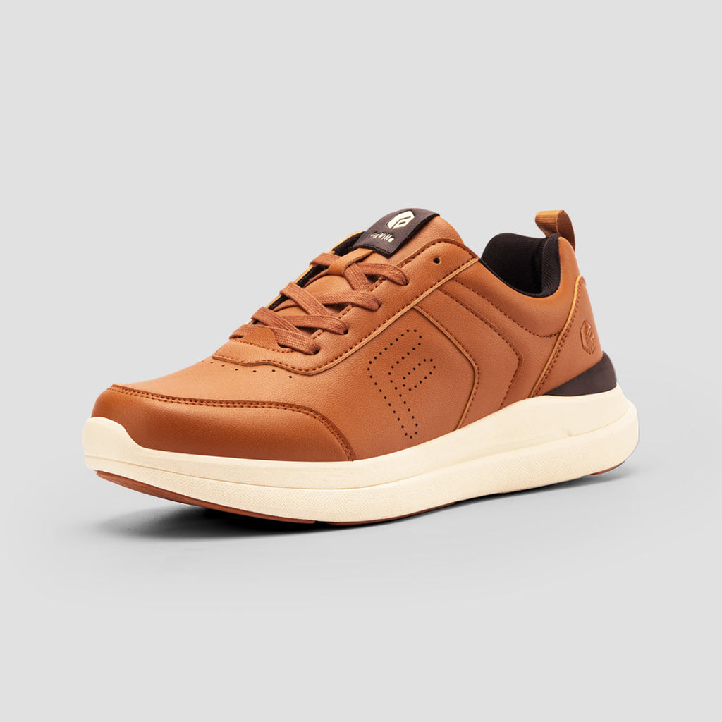 FitVille BriskWalk Deluxe V1 – Men’s Business Casual Lace-Up Sneakers