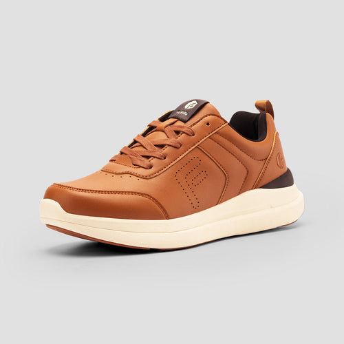 FitVille BriskWalk Deluxe V1 – Men’s Business Casual Lace-Up Sneakers