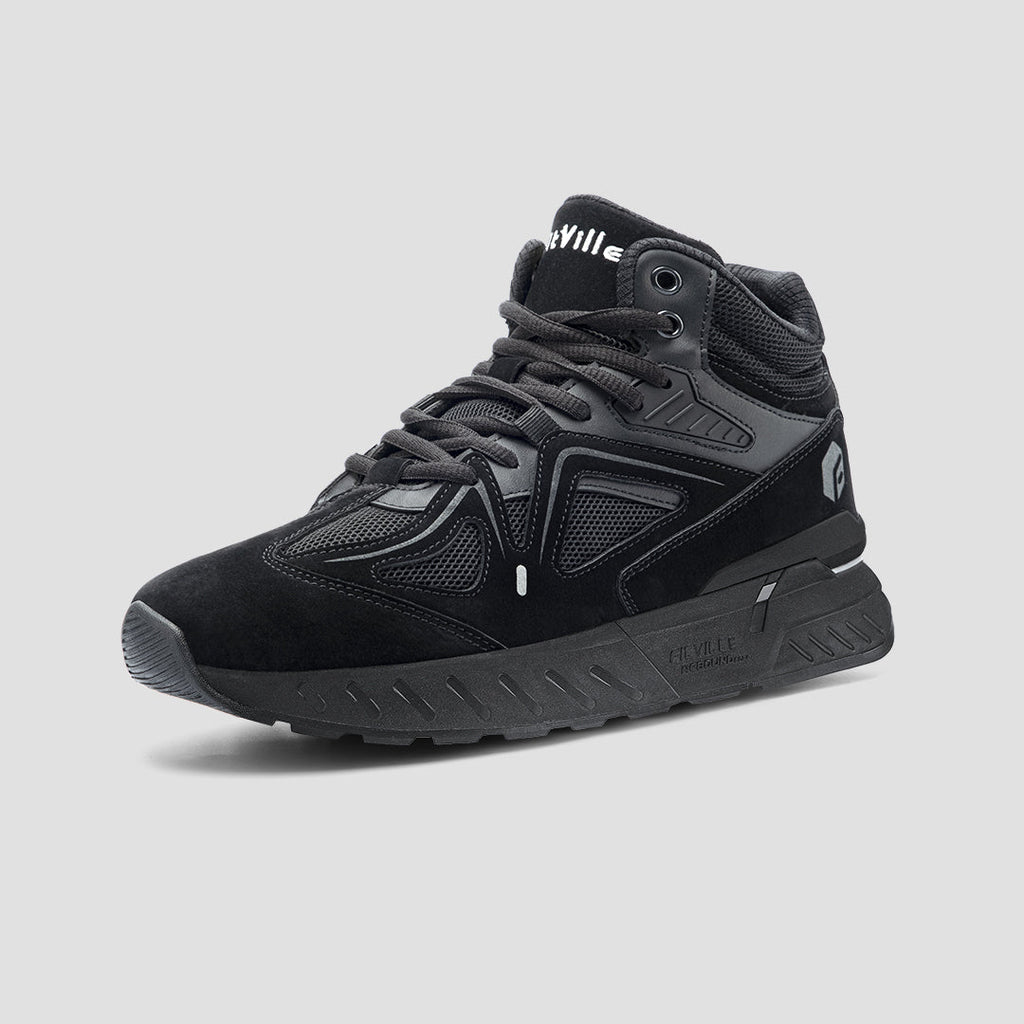 FitVille Men’s High-Top Rebound Core Walking Sneakers V4