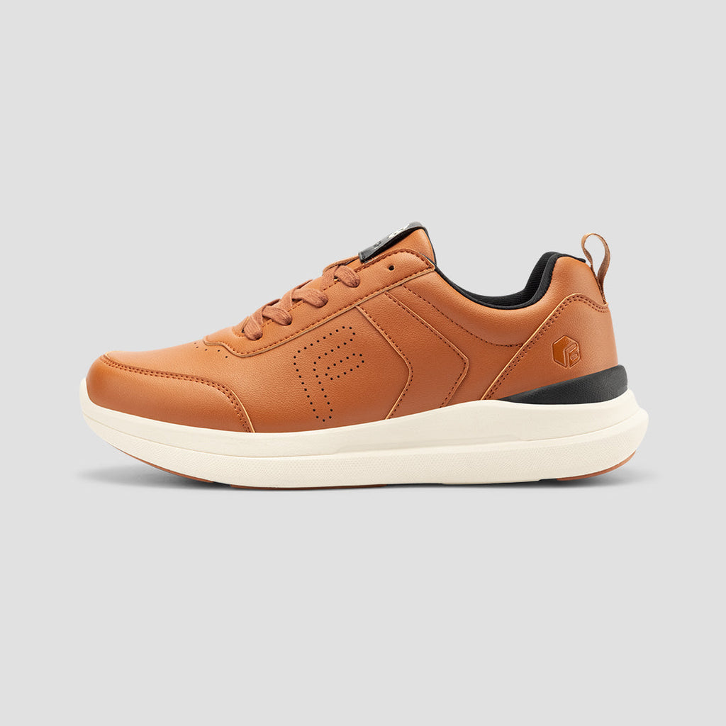 FitVille BriskWalk Deluxe V1 – Men’s Business Casual Lace-Up Sneakers