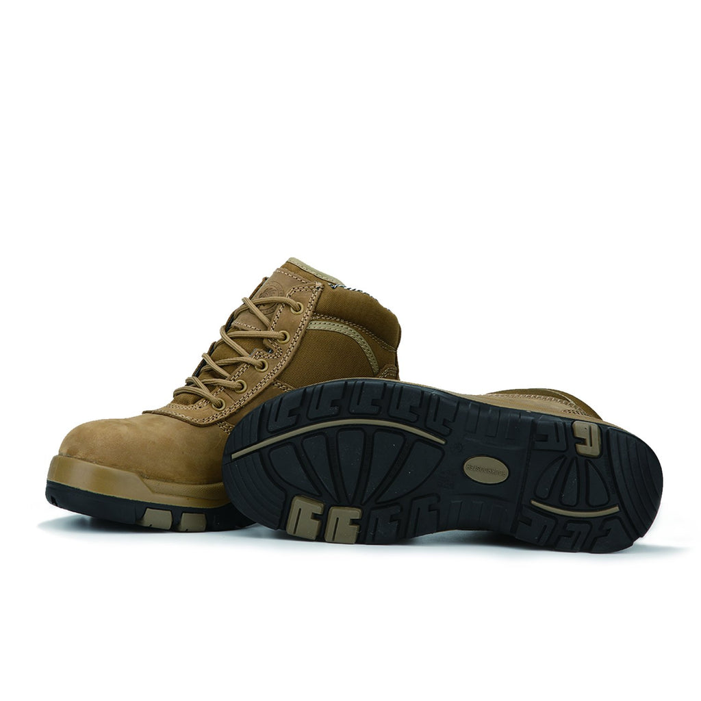 ROCKROOSTER Men’s Work Boots – Steel Toe, Electrical Hazard Protection, Acid & Slip Resistant, Rubber Outsole, ASTM F2413-18 (Model: AK250 Cortez)