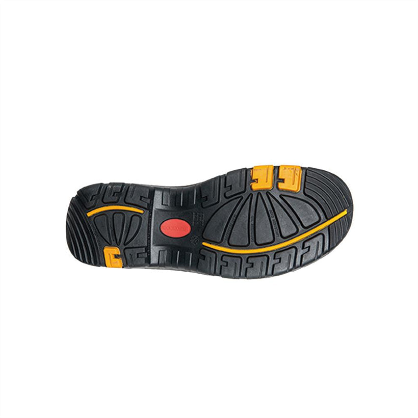 ROCKROOSTER Men’s 6-Inch Work Boots – Composite Toe, Slip & Heat Resistant, EH Rated, Rubber Outsole, ASTM F2413-18 (Model: AK609 Woodland, Black)