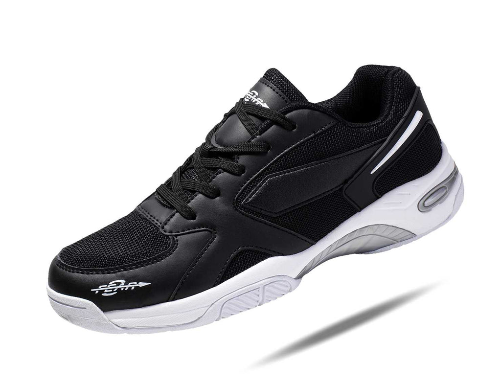 Men’s Walking Shoes with Firm Arch Support – All-in-One Comfort in Black