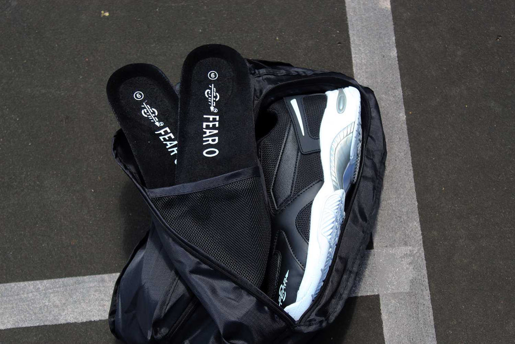 Men’s Walking Shoes with Firm Arch Support – All-in-One Comfort in Black