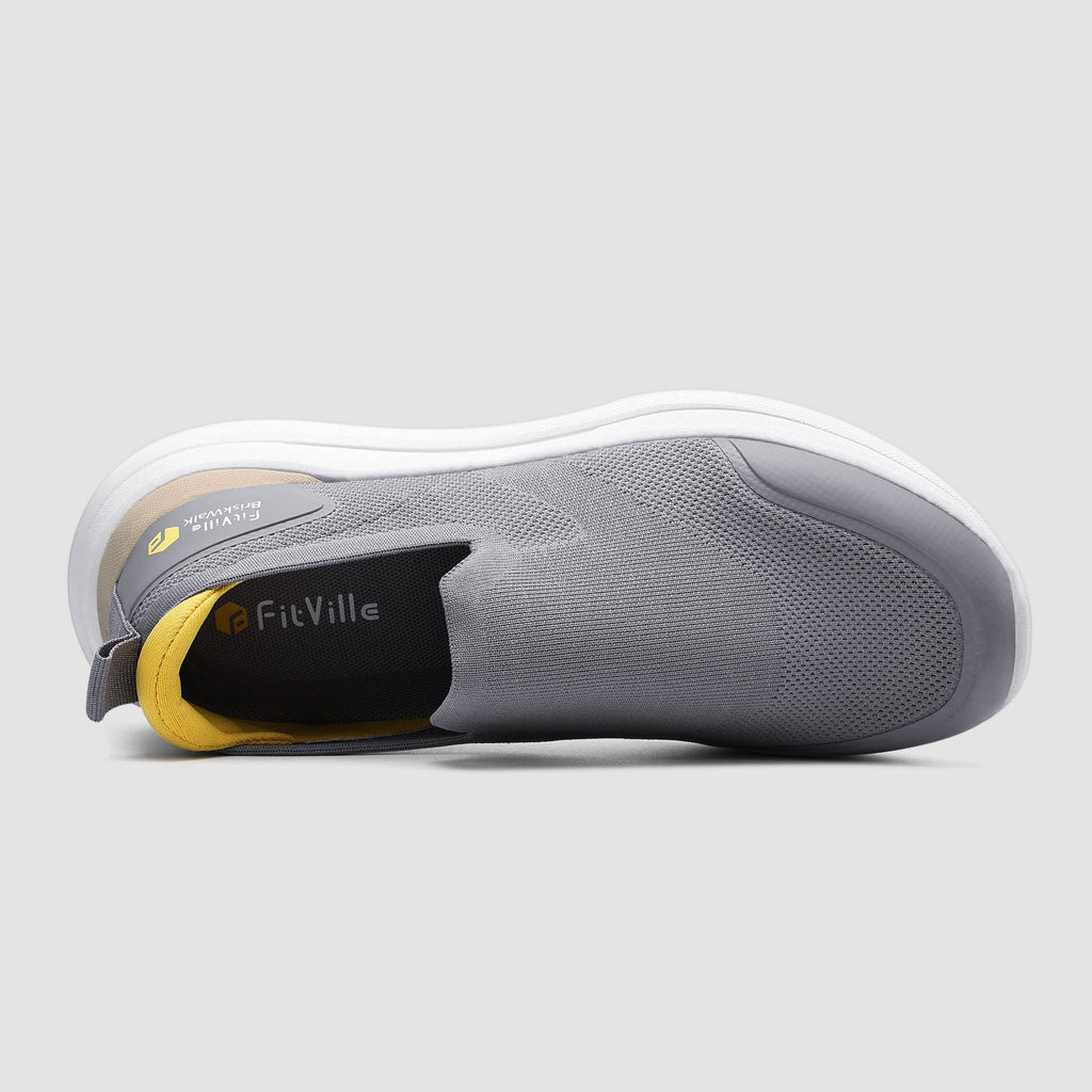 FitVille Men's Slip-On Recovery Shoes – BriskWalk V1