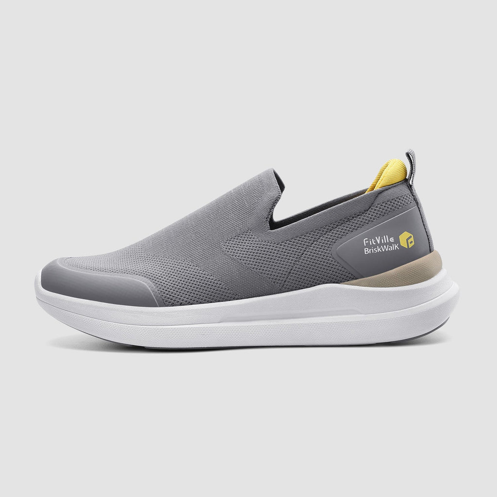 FitVille Men's Slip-On Recovery Shoes – BriskWalk V1