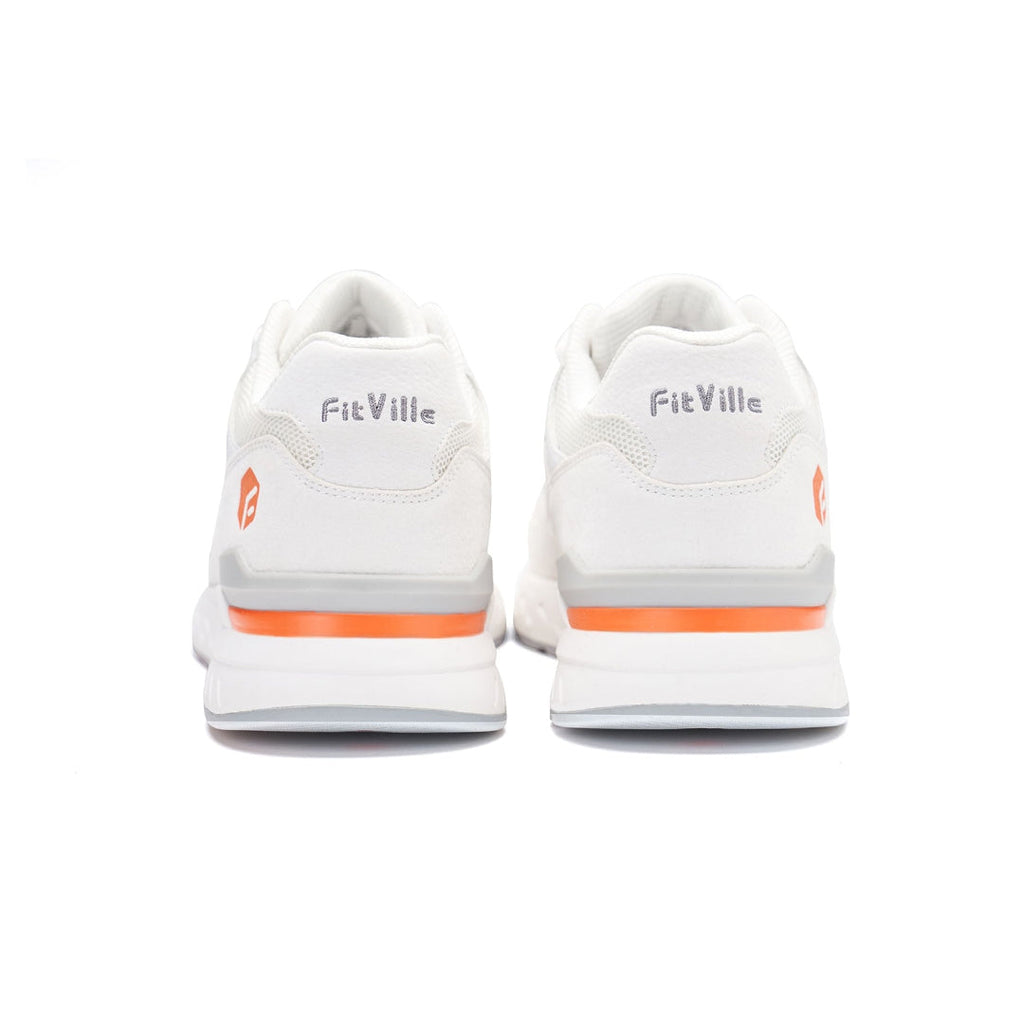 FitVille Men’s Walking Shoes – Rebound Core V1 with Arch Support