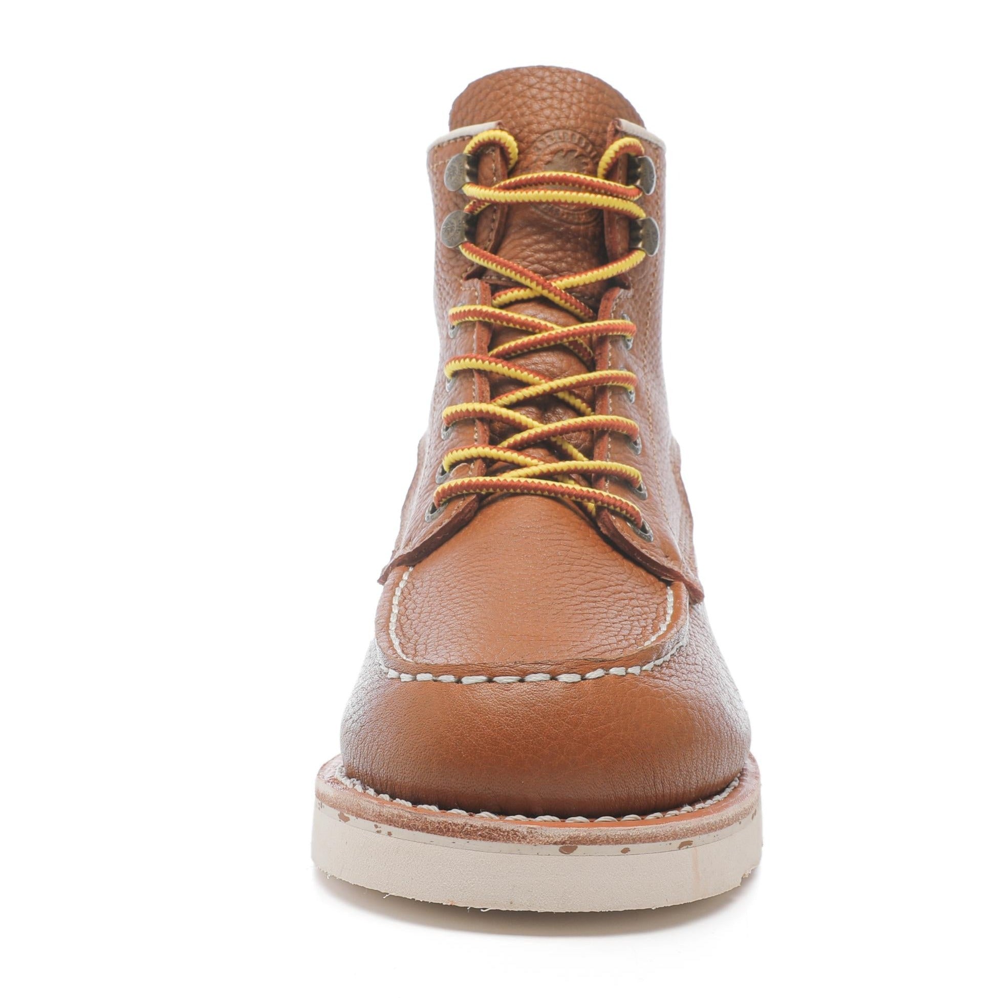 ROCKROOSTER Men’s 6-Inch Wedge Work Boots – Soft Toe, Water-Resistant Leather, Slip Resistant, Lightweight, ASTM F2892-18 EH (Model: VAP611)